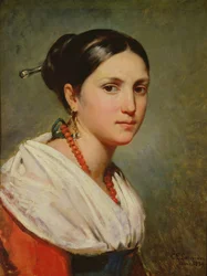 Retrato de una joven italiana, 1829